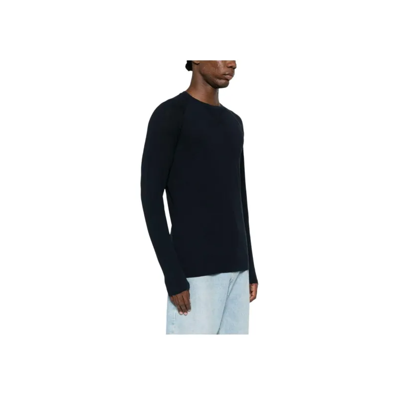 Zanone Piqué weave Cotton Jumper-1