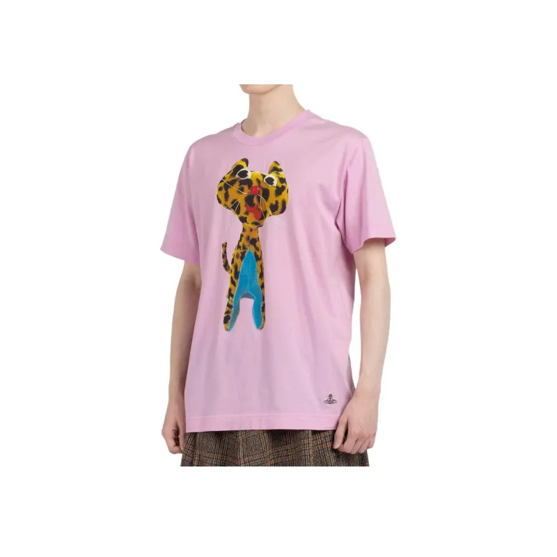Vivienne Westwood SS25 T Shirt Men's Pink-1
