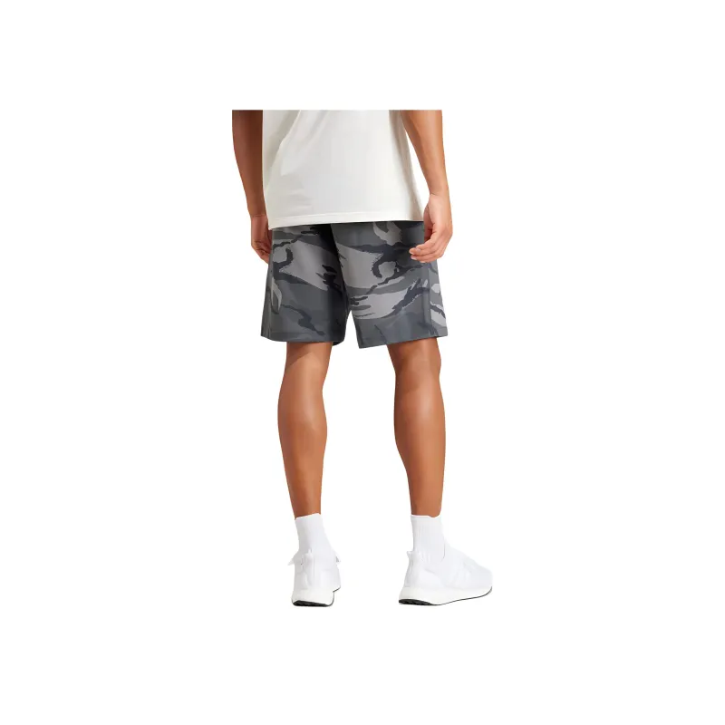 Adidas ESSENTIALS CAMOUFLAGE SHORTS Casual Shorts Unisex Solid Dark Gray-3