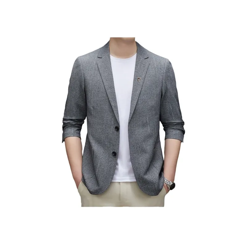 PIERRE CARDIN Business Suit Men's Gray-0