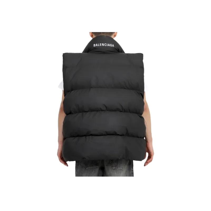 Balenciaga Wrap Puffer Gilet-3