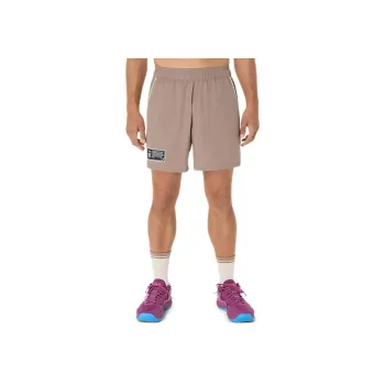Asics MIDTOWN KRAKENS Sports Shorts Men's Oil Cloth Gray