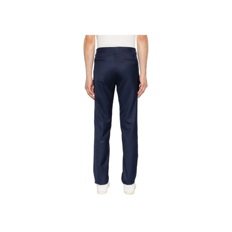 CORNELIANI Tapered-leg Wool-blend Trousers-1