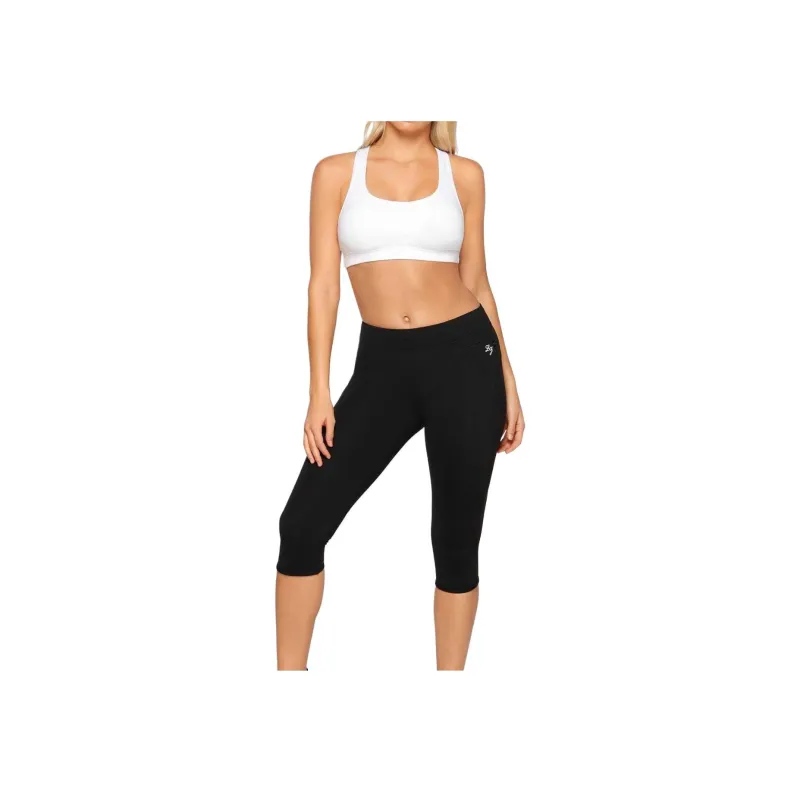 LORNA JANE Amy 3/4 Tight Athletic Trousers Women's Black-0
