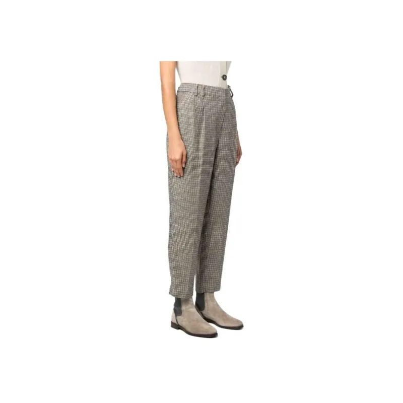 Brunello Cucinelli SS23 Casual Pants Women's Tobacco-1