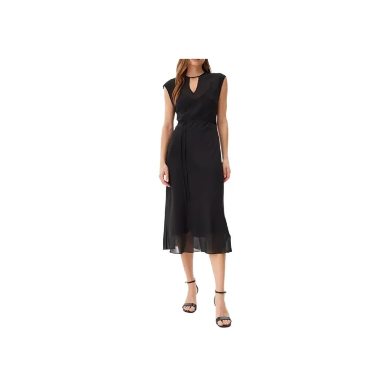 Calvin Klein Semi sheer Midi Dress-2