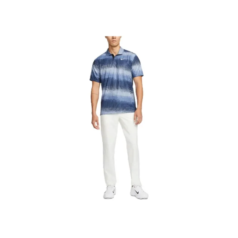 Nike T Shirts Men Blue-2
