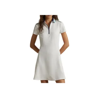 Ralph Lauren Short Sleeved Dress Women's White