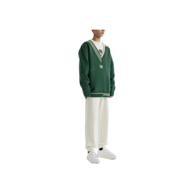 Mitchell Ness Sweaters Unisex Green-5