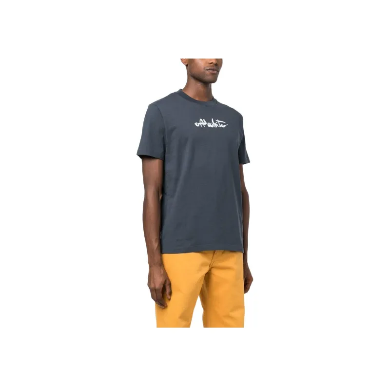 OFF WHITE Paint Arrow Slim S/S T shirt-2