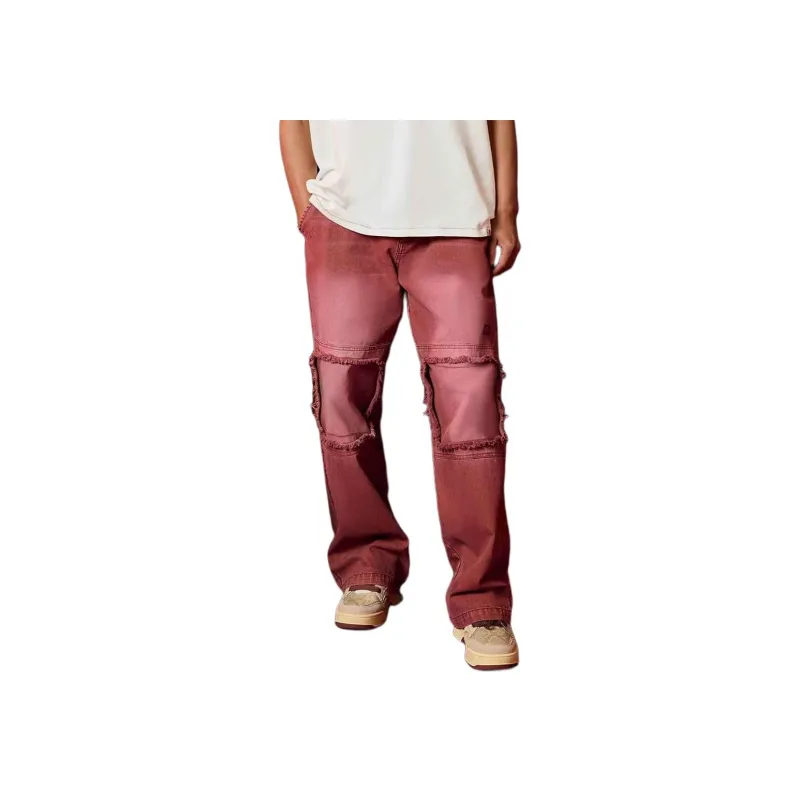 Dickies Snake Year Limited Collection Cargo Pants Unisex Cherry Red-1