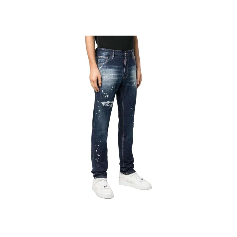 DSQUARED 2 Distressed Skinny Jeans-4