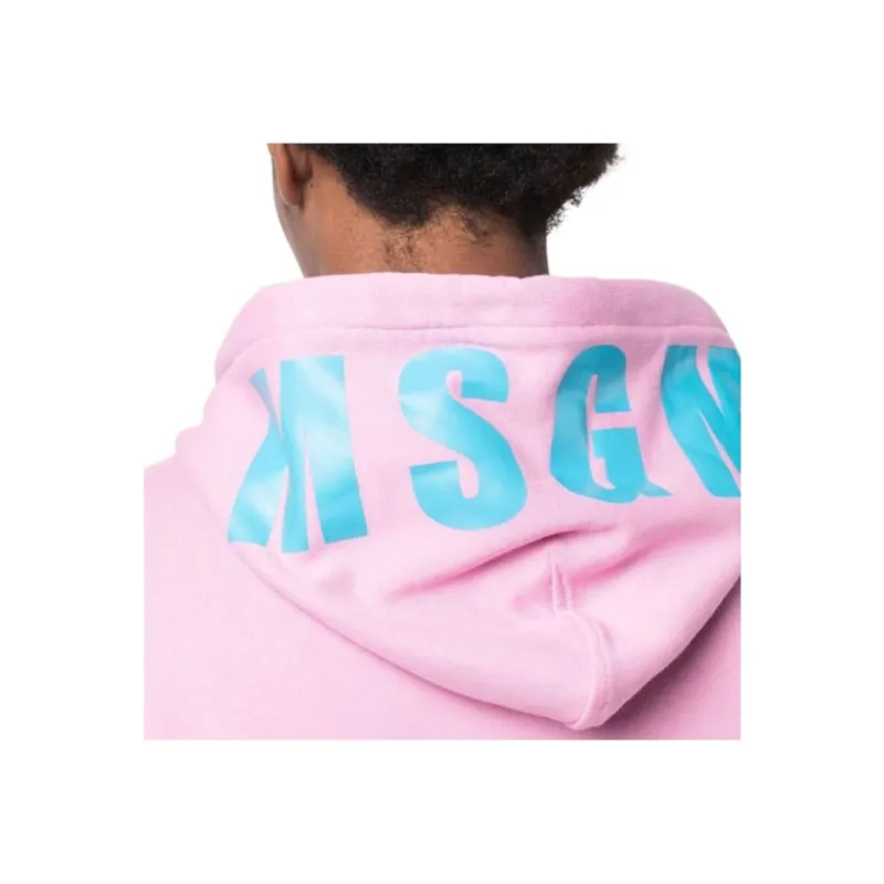 MSGM Sweatshirt Men's Bright Pink-4