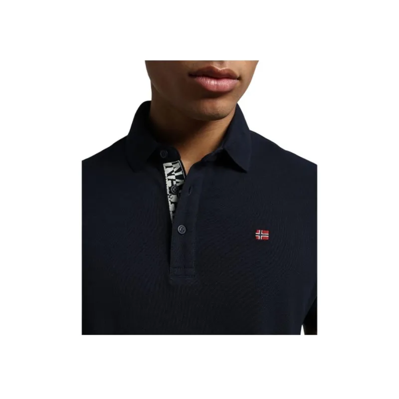 Napapijri Polo Shirt Men's Marine Blue-2