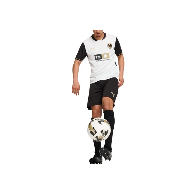 PUMA Valencia CFHome Soccer Jersey Men's White-3