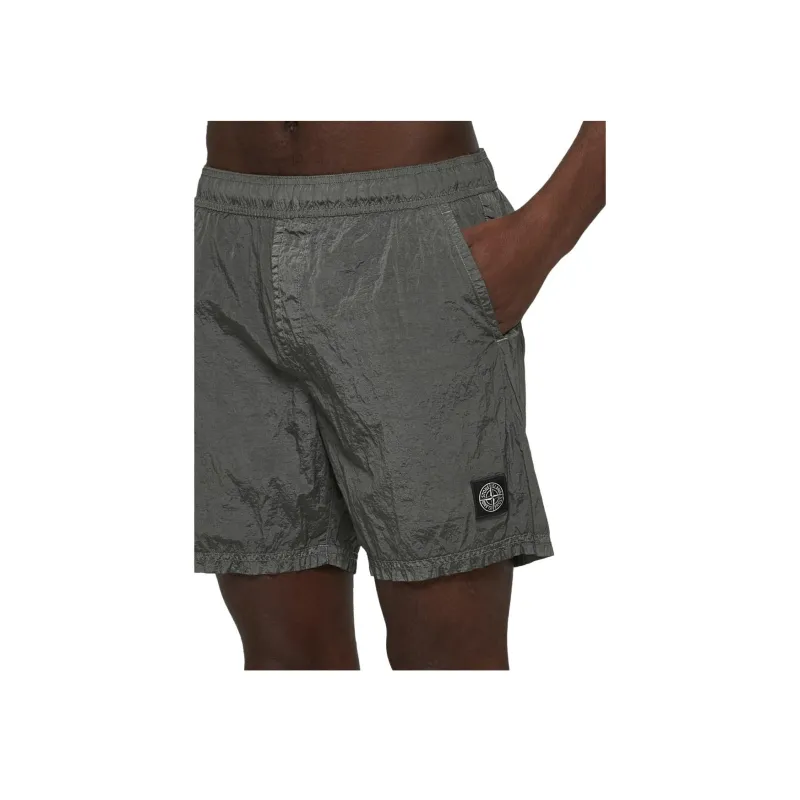 STONE ISLAND Compass Patch Swim Shorts-3