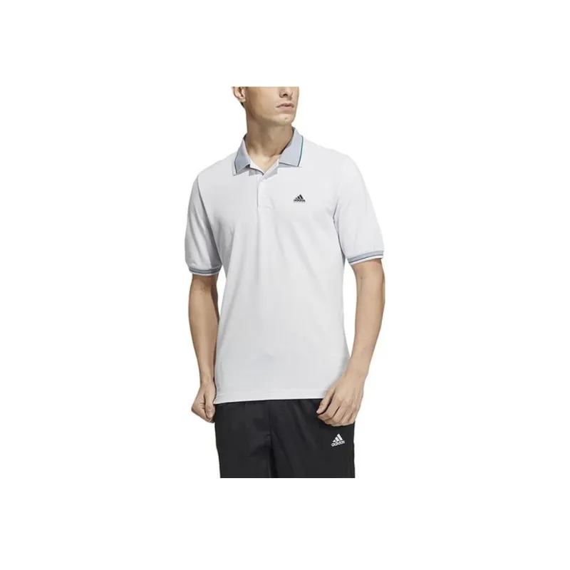 Adidas Polo Shirts Men White-1