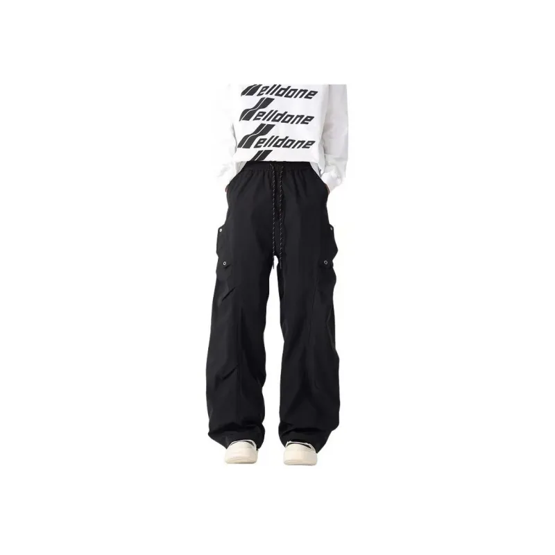 NOME Everyday Commute Minimalist Style Versatile Trendy Wide Leg Casual Pants Unisex-0