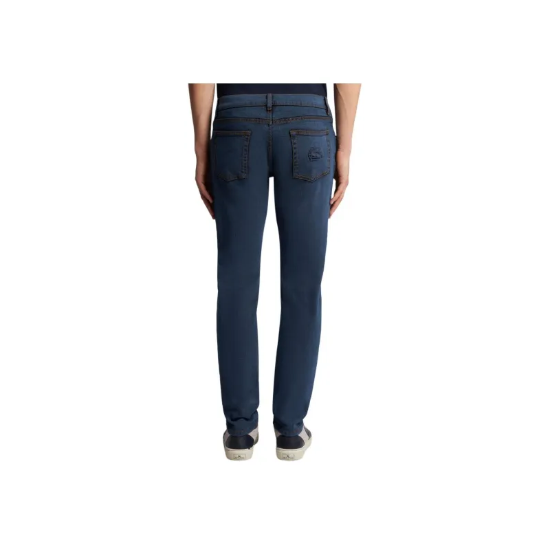 ETRO Pegaso motif Slim fit Jeans-2
