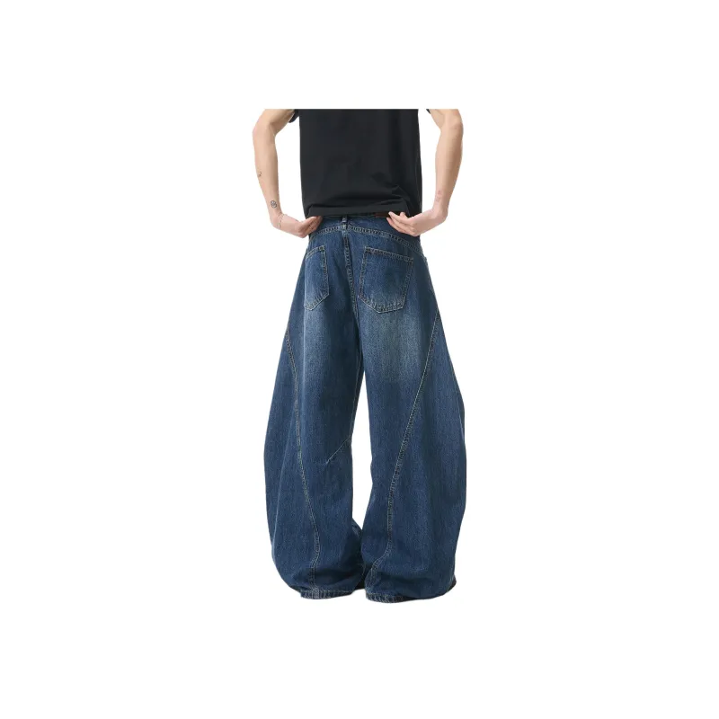 HOKLV Jeans Unisex-8