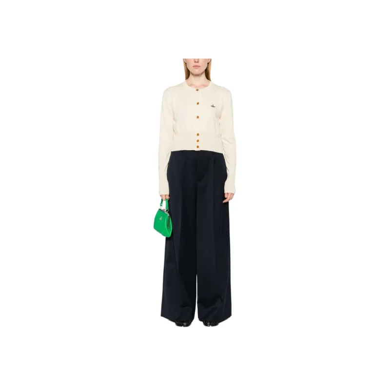 Vivienne Westwood Orb Embroidered Knit Cardigan-1