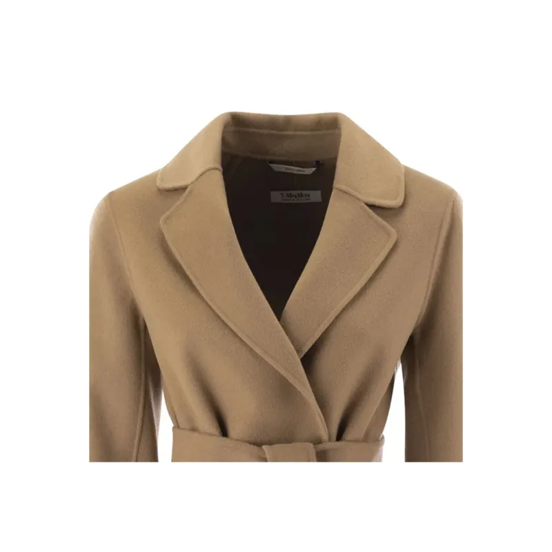 MaxMara Pauline Belted Long Sleeved Coat-3