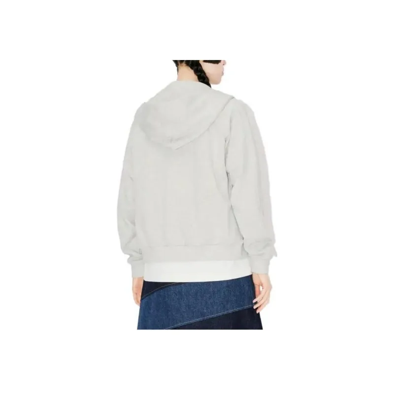KENZO Logo print Zip up Hoodie-2