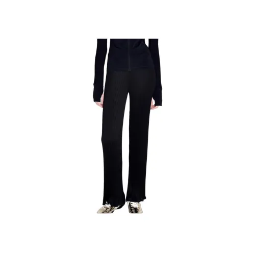 VVNK JANE PLUS 블랙 여성 캐주얼 팬츠