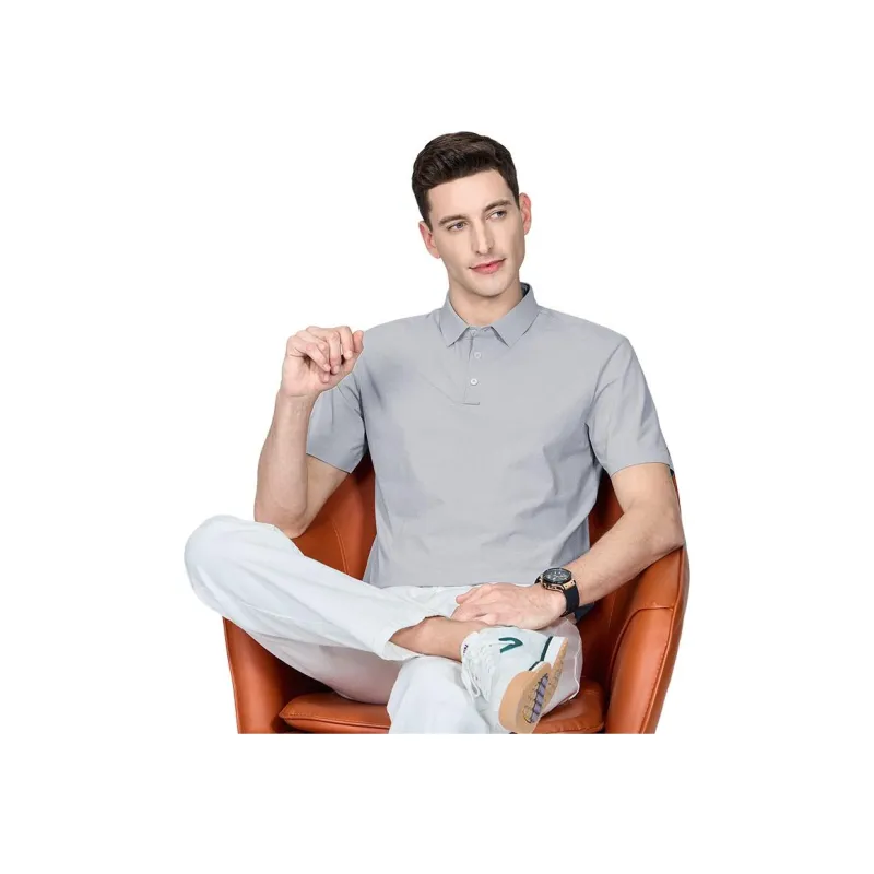 FIRS Polo Shirt Men's New Iron Gray-4
