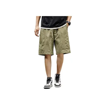 Tonlion Casual Shorts Men's Light Army Green