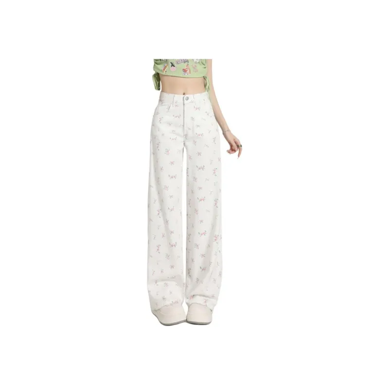 NHZN Jeans Women's White-0