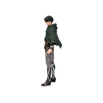 BANPRESTO Glass Factory, Attack On Titan, Final Season, Eren Yeager And Levi, Part B, Levi Bonus Gifts 16cm