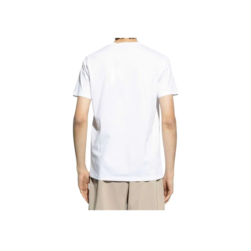 PS By Paul Smith Red Blue Skull Printed T Shirt-3