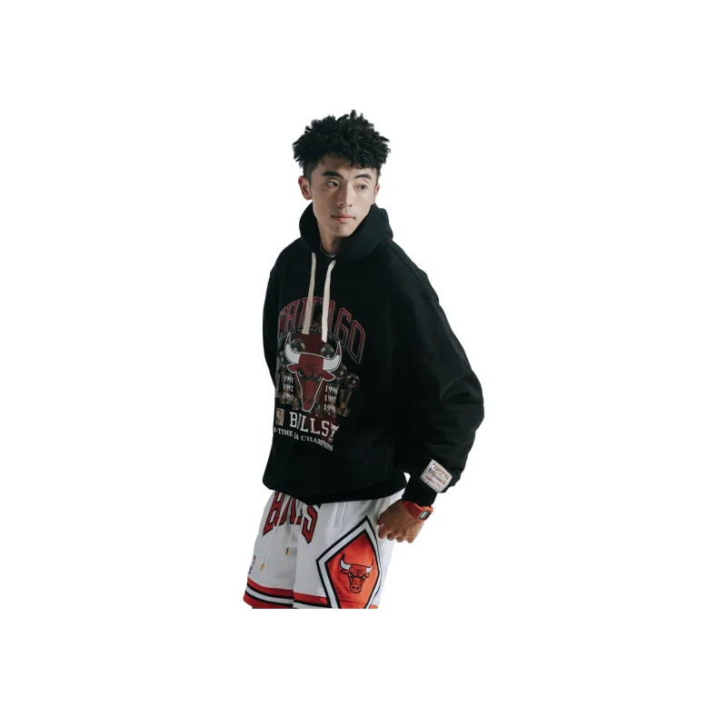 Mitchell Ness Sweatshirts Unisex Black-3