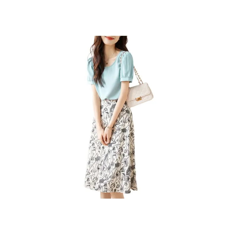 Mo Han Yi Mei Skirt Set Women's-0