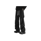 Black Stud Drawstring