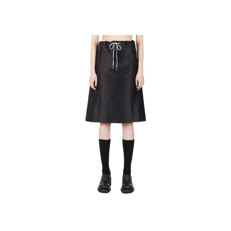 Maison Margiela Drawstring Midi Skirt-2