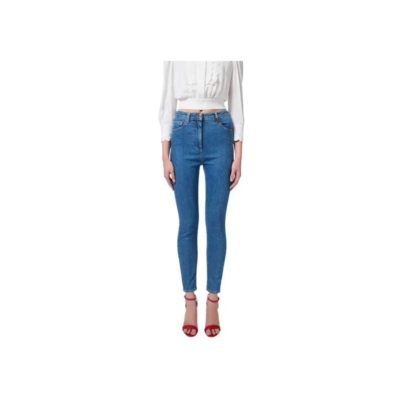 Elisabetta Franchi Logo plaque Jeans-1