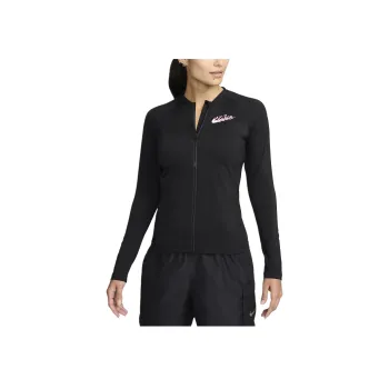 Nike Swim Two Piece Swimsuit Women's Black/Naughty Pink/White