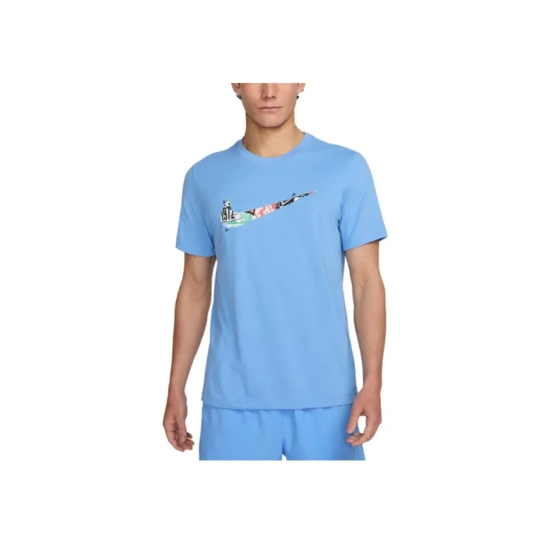 Nike T Shirt Men's University Blue-0