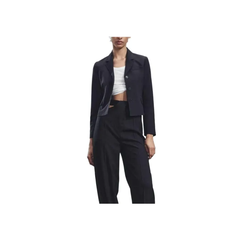 ZARA ZW Series Business Suit Women's Black-2