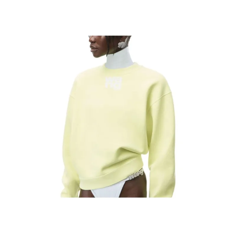Alexander Wang Sweatshirts Women's Light Yellow-2