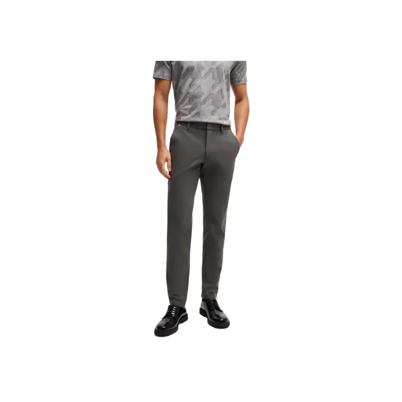 HUGO BOSS Stretched Slim Fit Trousers-2