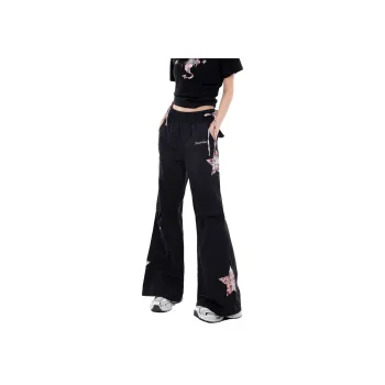 Beam Mix With Kimchi Casual Pants Unisex Black