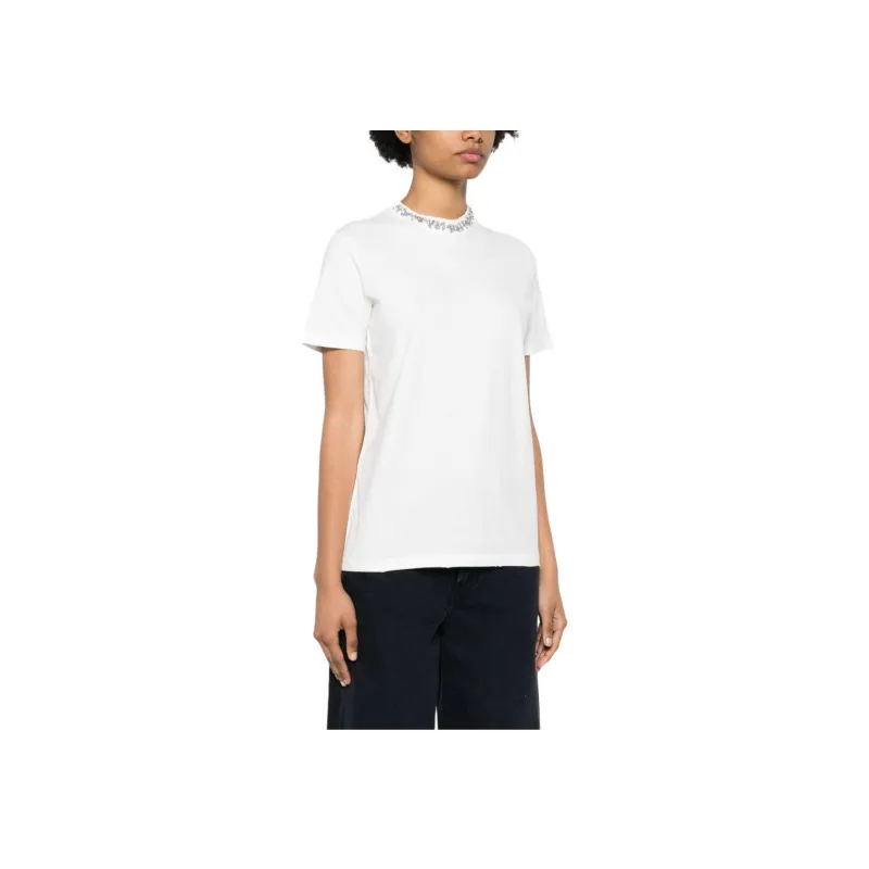 Golden Goose Embellished Crewneck T Shirt-5