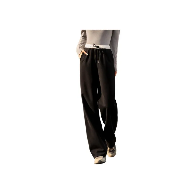 Mo Han Yi Mei Casual Pants Women's Black-0