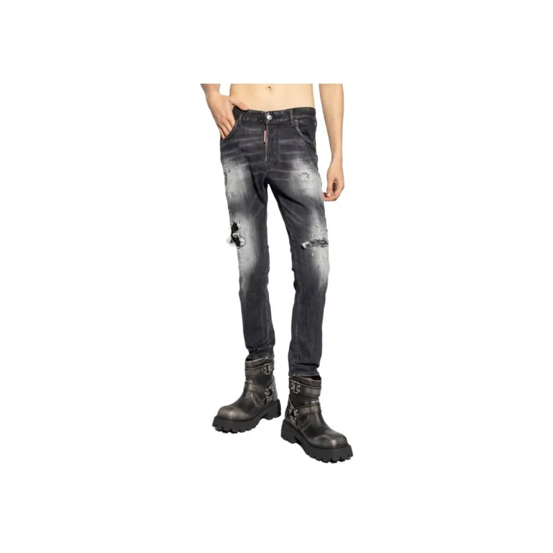 DSQUARED 2 Skater Distressed Jeans-1