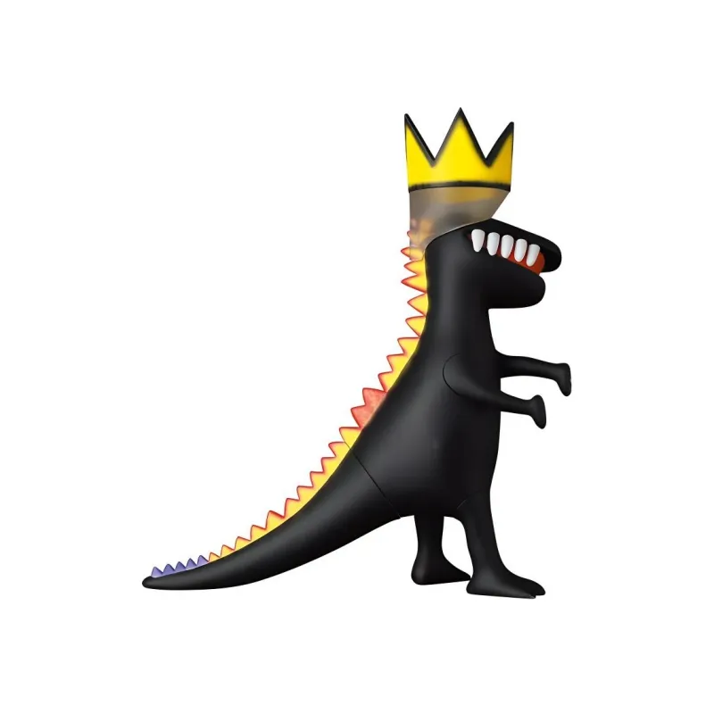 Medicom Toy VCD JEAN MICHEL BASQUIAT's Dinosaur Basquiat Trendy Figures 25cm-1