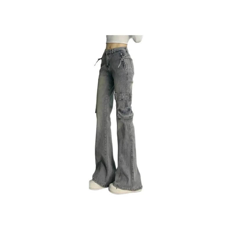 MGXEK Jeans Unisex Vintage Blue-1
