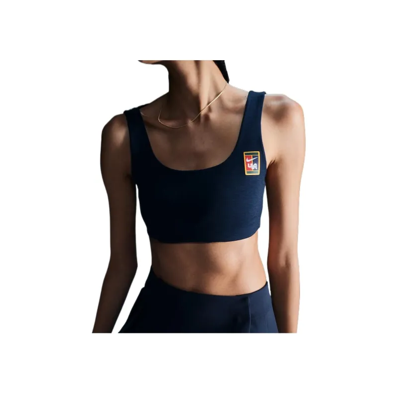 Nike X Yoon Women's Light Support Lightly Lined Sports Bra Armory Navy/White-1